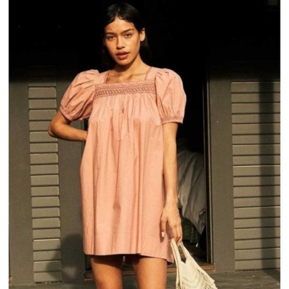Doen Earhart dress in petal pink -size xs